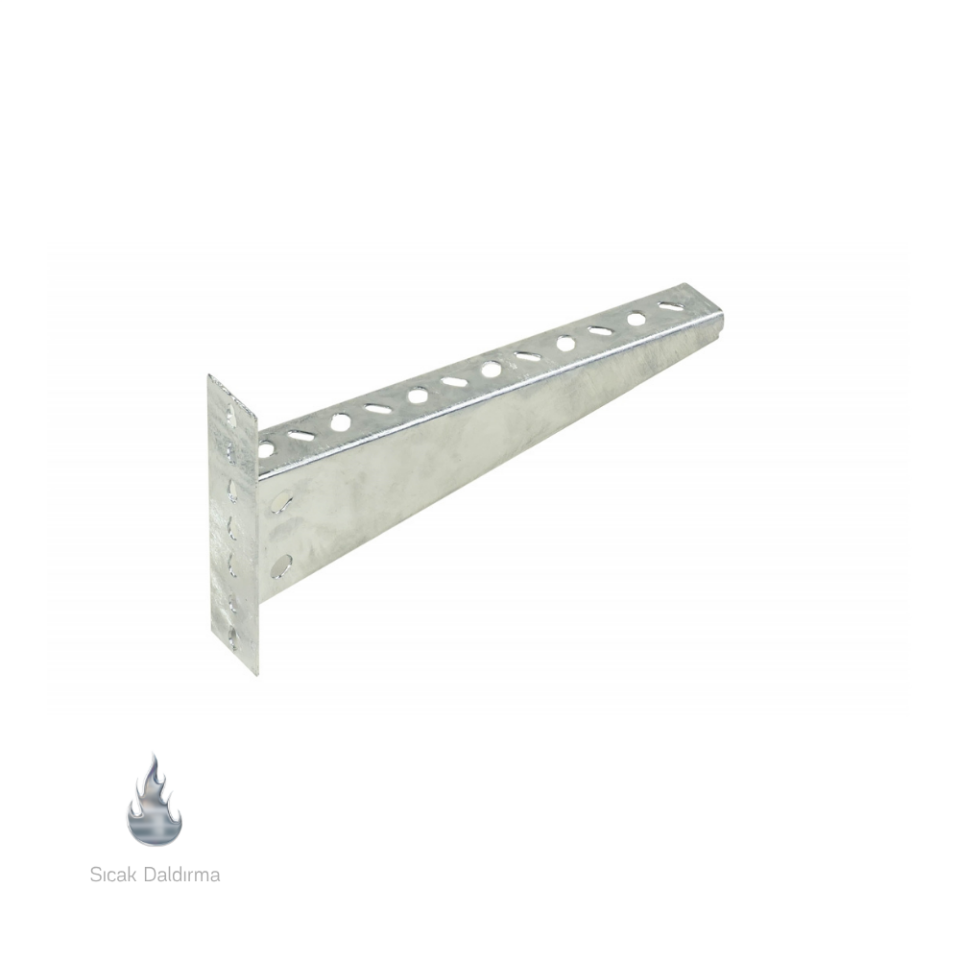 Eae ETS-D 300 - Duvar Tipi Kanal Taşıyıcı (2mm) - Sıcak Daldırma