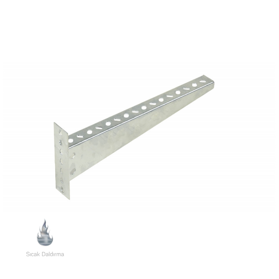 Eae ETS-D 400 - Duvar Tipi Kanal Taşıyıcı (2mm) - Sıcak Daldırma