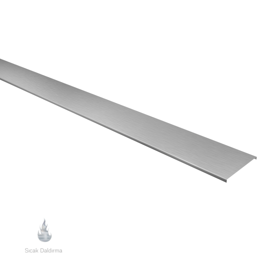 EAE CTE 150 - Sıcak Daldırma Kablo Kanalı Kapağı (0,8mm)