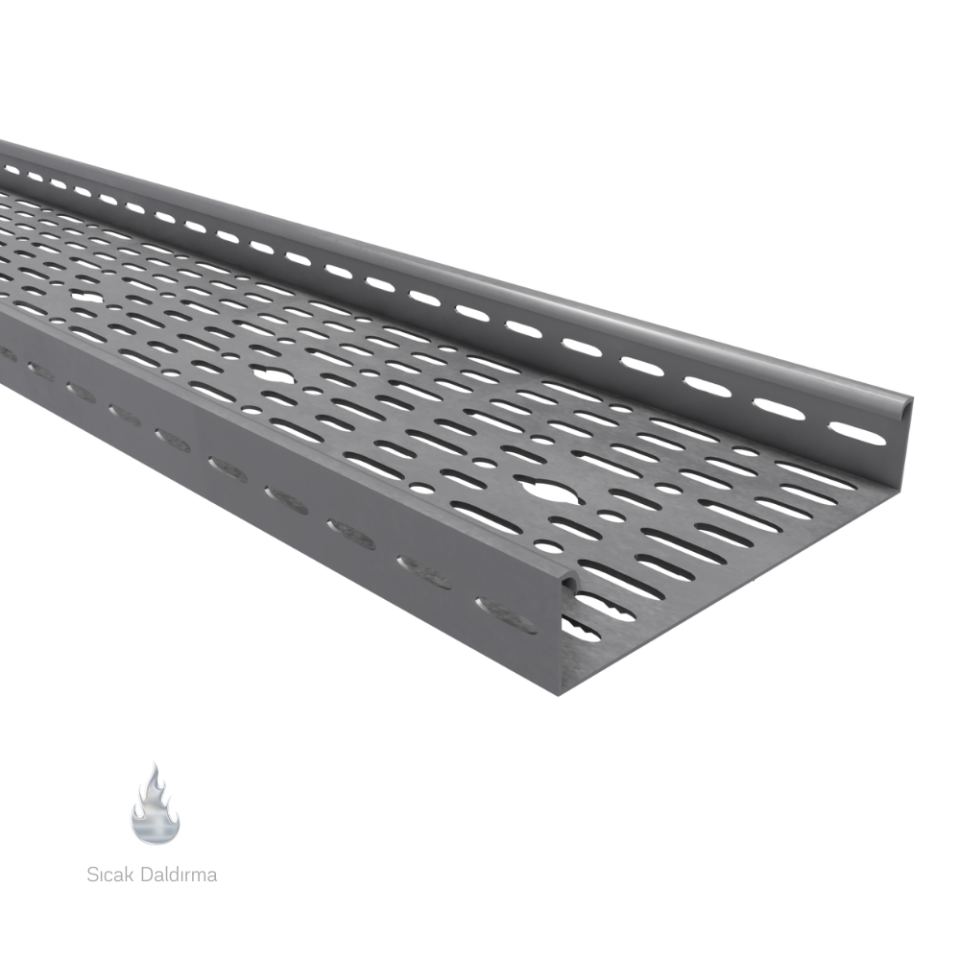 EAE 040 CTE 050 - Sıcak Daldırma Kablo Kanalı (1,2mm)